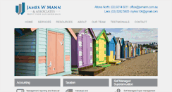 Desktop Screenshot of jwmann.com.au